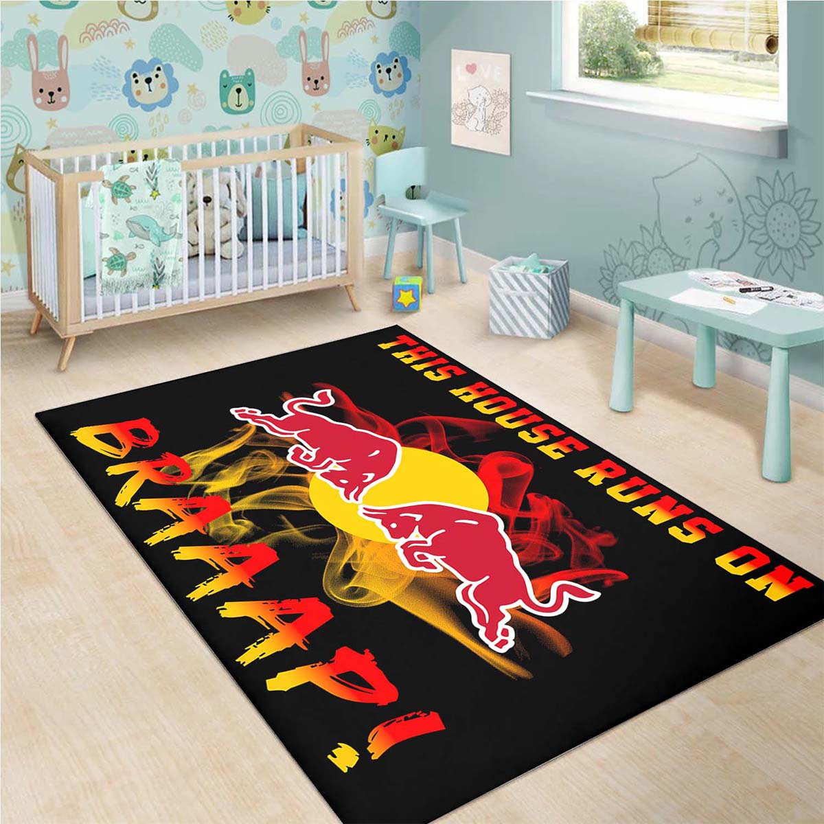 Fox Racing Red Bull Dieses Haus Luft Auf Braaap Spirit Teppich 3