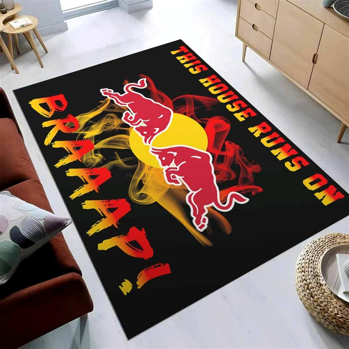 Fox Racing Red Bull Dieses Haus Luft Auf Braaap Spirit Teppich