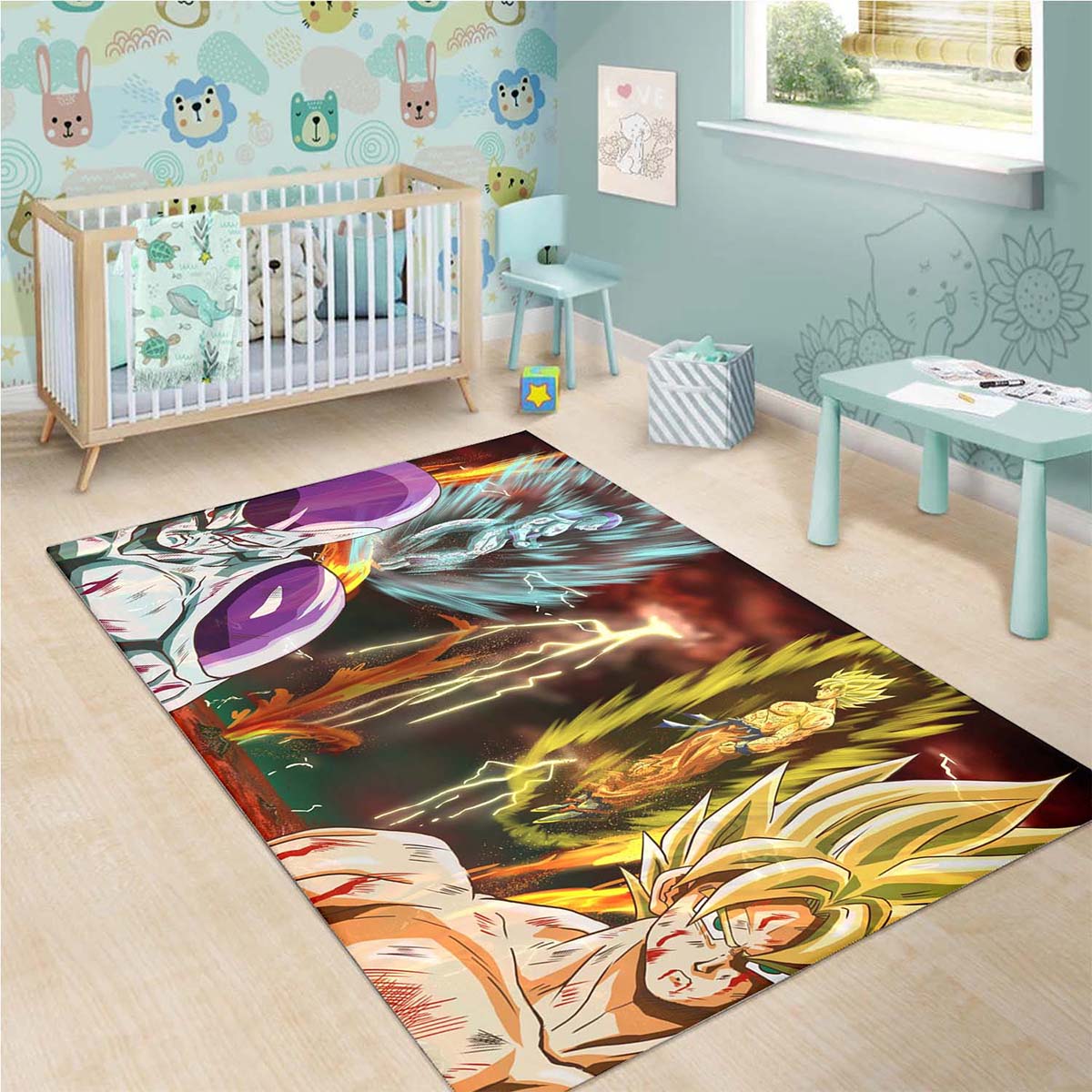 Freezer Et Goku Dragon Ball Teppich 3