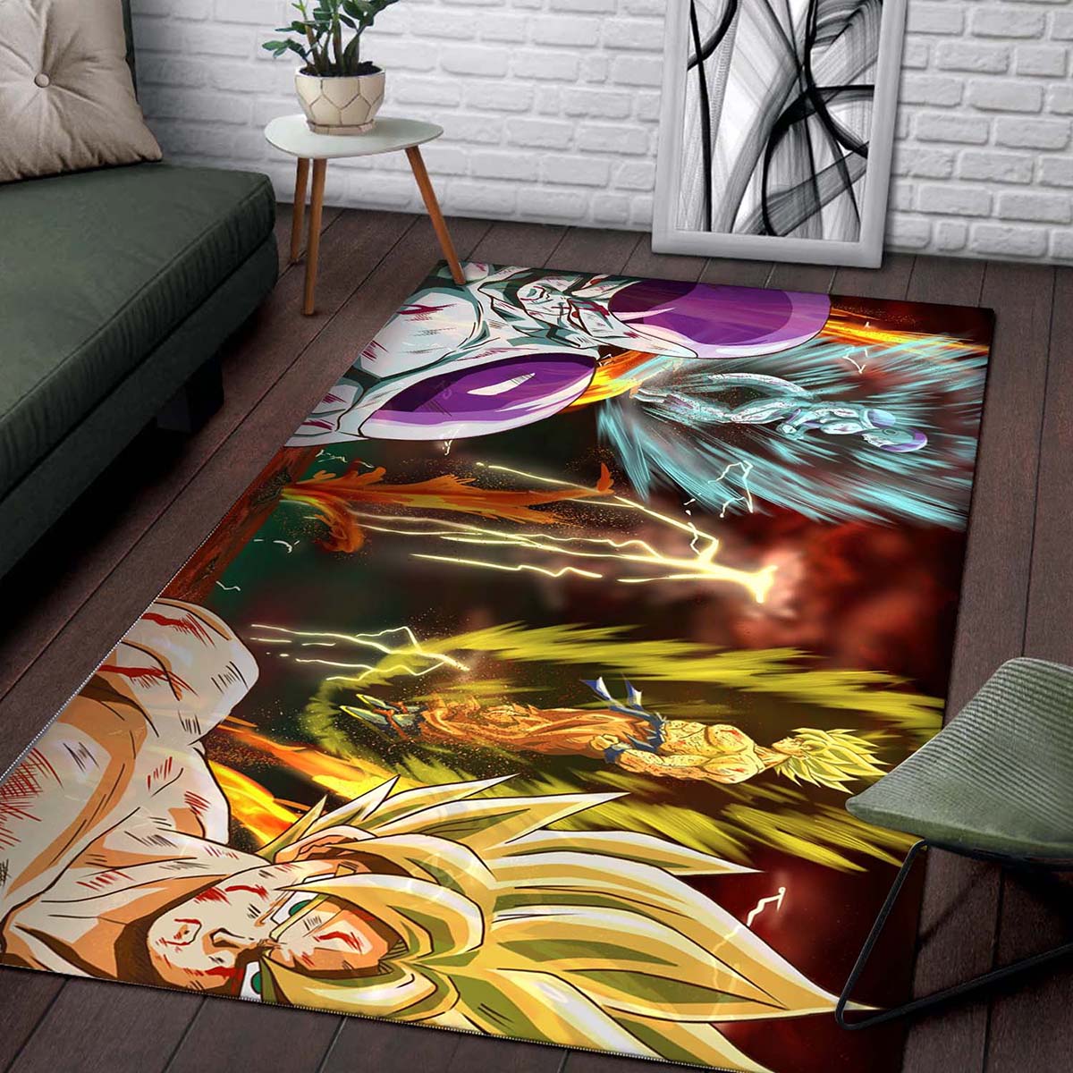 Freezer Et Goku Dragon Ball Teppich 2