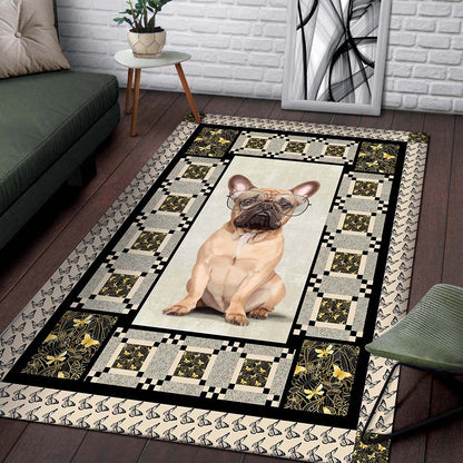 French Bulldog De2709055m Teppich 2