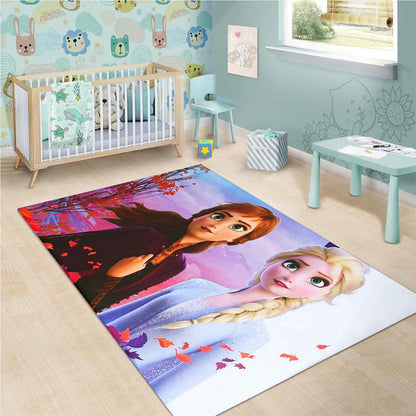 Frozen Elsa Anna 1 Teppich 3
