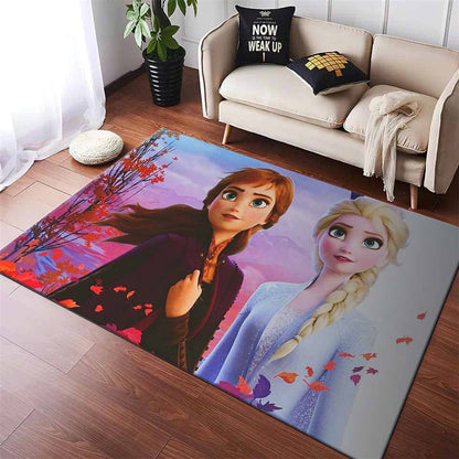 Frozen Elsa Anna 1 Teppich