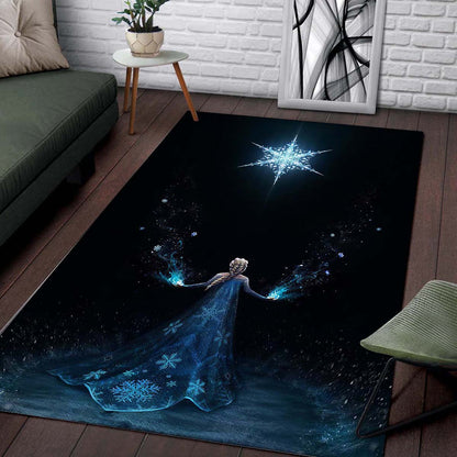 Frozen Elsa Wohnzimmer Dekors De0830 Teppich 2