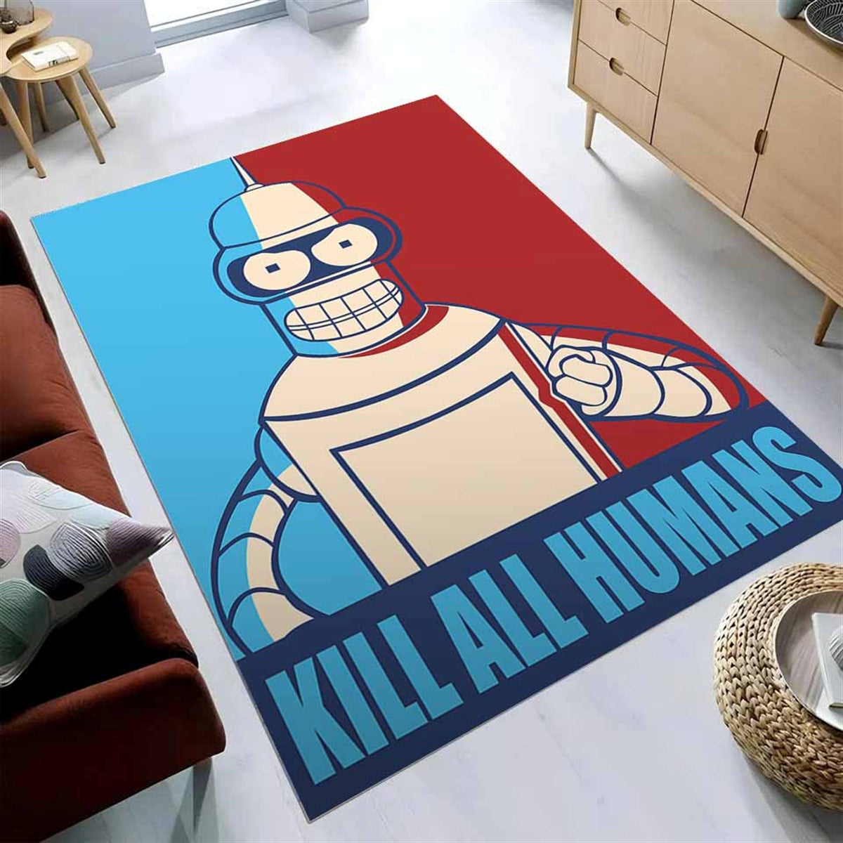 Futurama Bender Teppich
