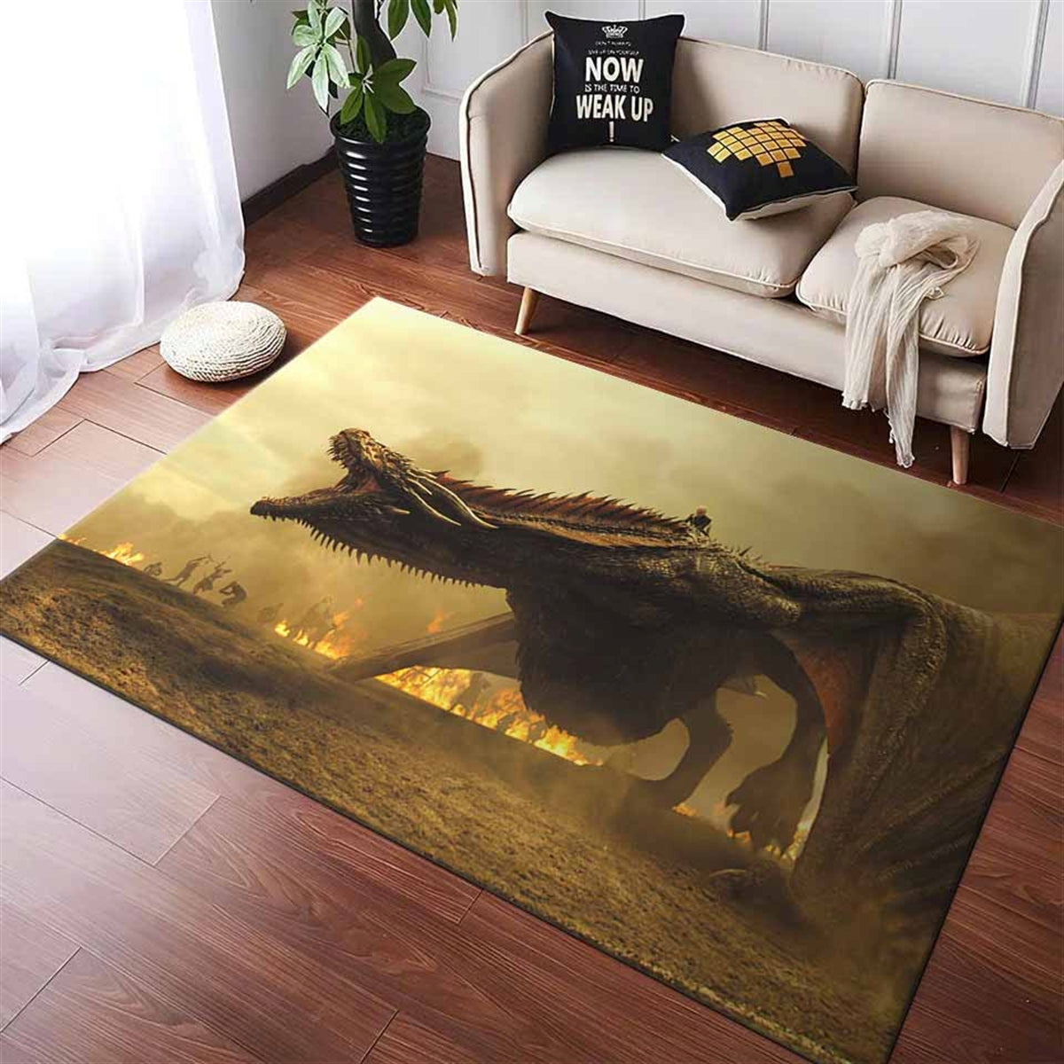 Game Of Thrones Dragon DracarysTeppich