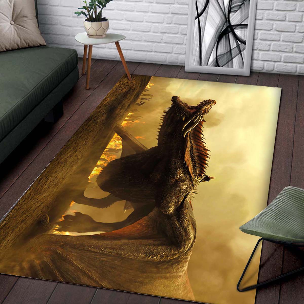 Game Of Thrones Dragon DracarysTeppich 2