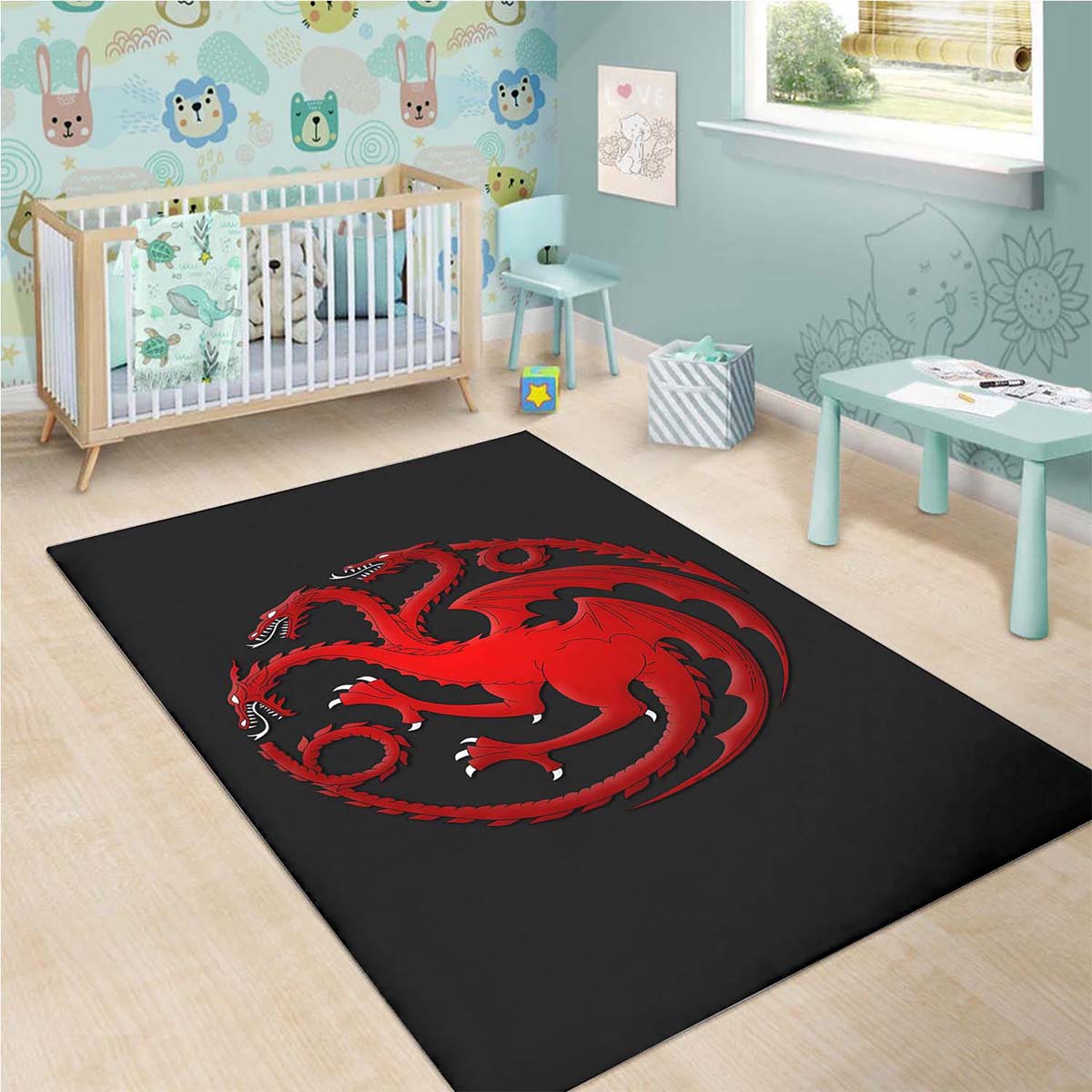 Game Of Thrones Fire And Blood TargaryenTeppich 3