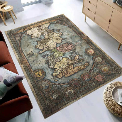 Game Of Thrones Westeros KarteTeppich