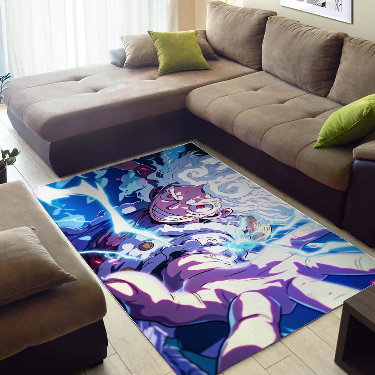 Gear 5 Luffy Artwork 5K Teppich 3