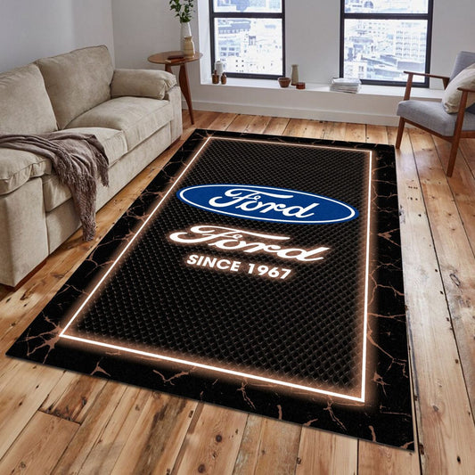 Ford 02 Teppich - Teppich mit Automotiv-Motiv