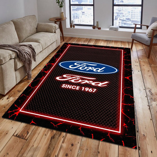 Ford 07 Teppich - Teppich mit Automotiv-Motiv