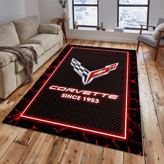 Chevrolet Corvette Teppich - Teppich mit Automotiv-Motiv