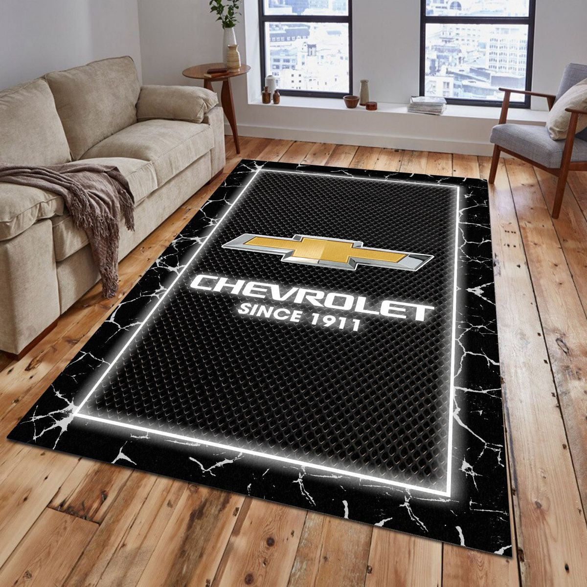 Chevrolet 06 Teppich - Teppich mit Automotiv-Motiv