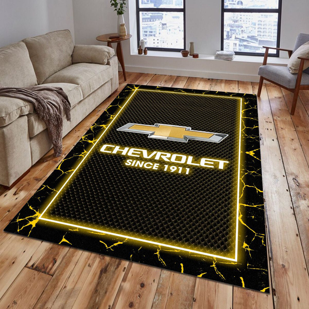 Chevrolet Teppich - Teppich mit Automotiv-Motiv