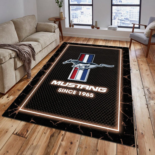 Ford Mustang 02 Teppich - Teppich mit Automotiv-Motiv
