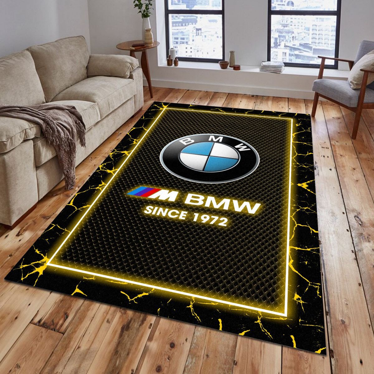 BMW M Car 08 Teppich - Teppich mit Automotiv-Motiv