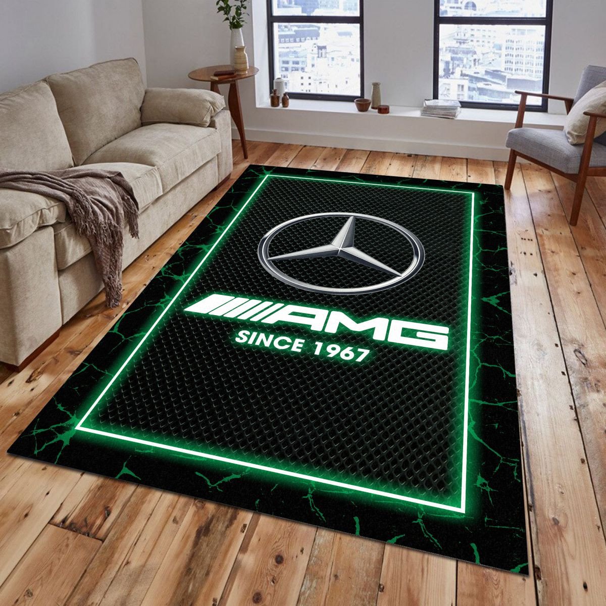 Mercedes-AMG 05 Teppich - Teppich mit Automotiv-Motiv