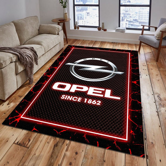 Opel 08 Teppich - Teppich mit Automotiv-Motiv
