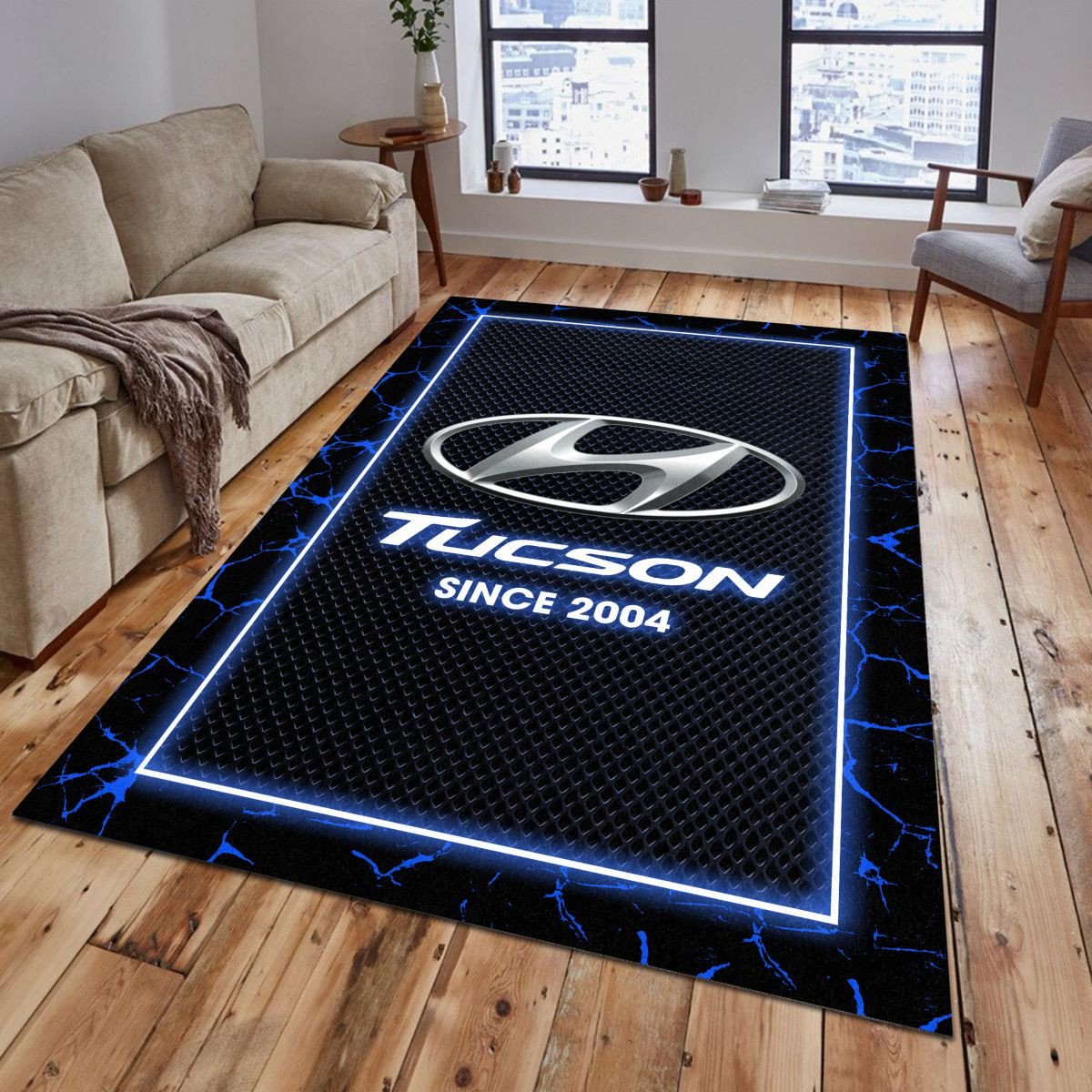Hyundai Tucson Teppich - Teppich mit Automotiv-Motiv