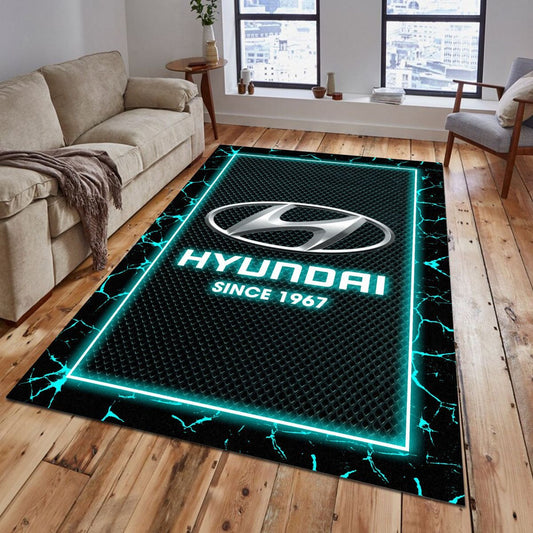 Hyundai 03 Teppich - Teppich mit Automotiv-Motiv