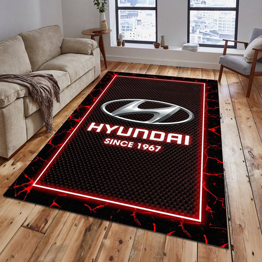 Hyundai 07 Teppich - Teppich mit Automotiv-Motiv