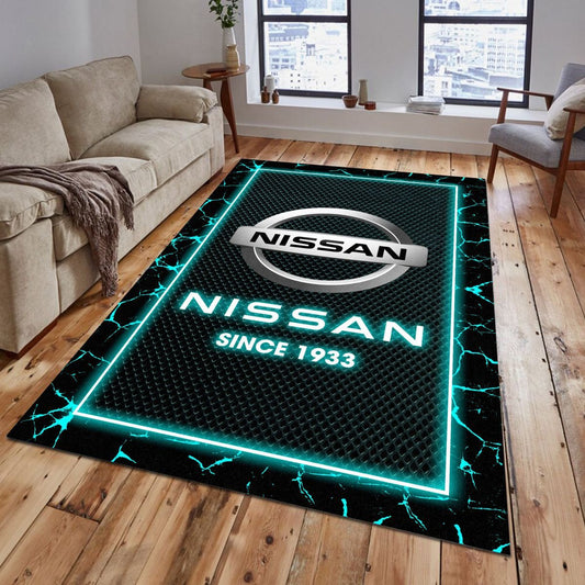 Nissan 04 Teppich - Teppich mit Automotiv-Motiv