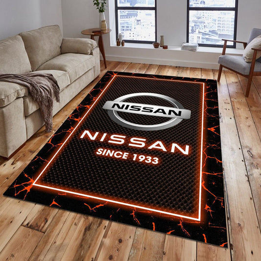 Nissan 07 Teppich - Teppich mit Automotiv-Motiv