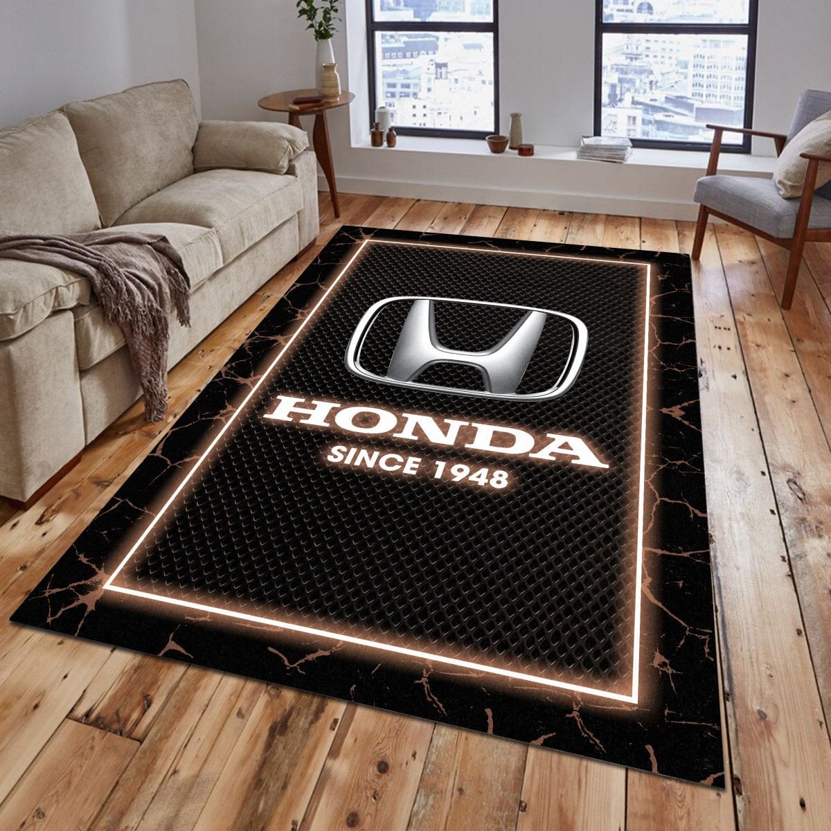 Honda Teppich - Teppich mit Automotiv-Motiv
