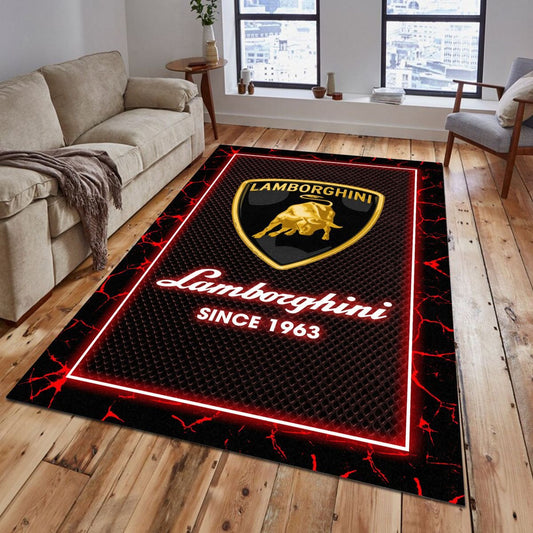 Lamborghini 08 Teppich - Teppich mit Automotiv-Motiv