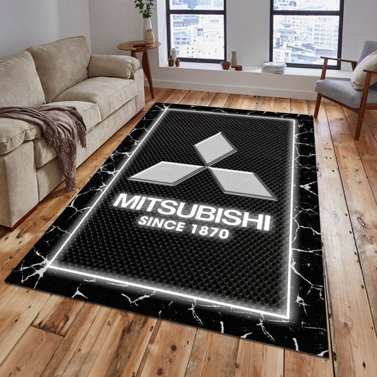 Mitsubishi 06 Teppich - Teppich mit Automotiv-Motiv
