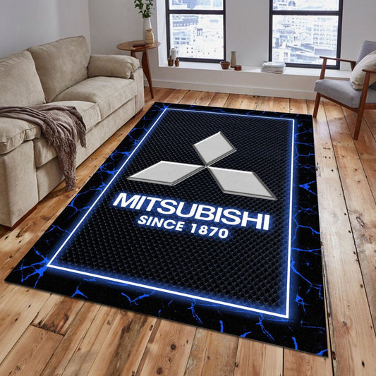 Mitsubishi 02 Teppich - Teppich mit Automotiv-Motiv