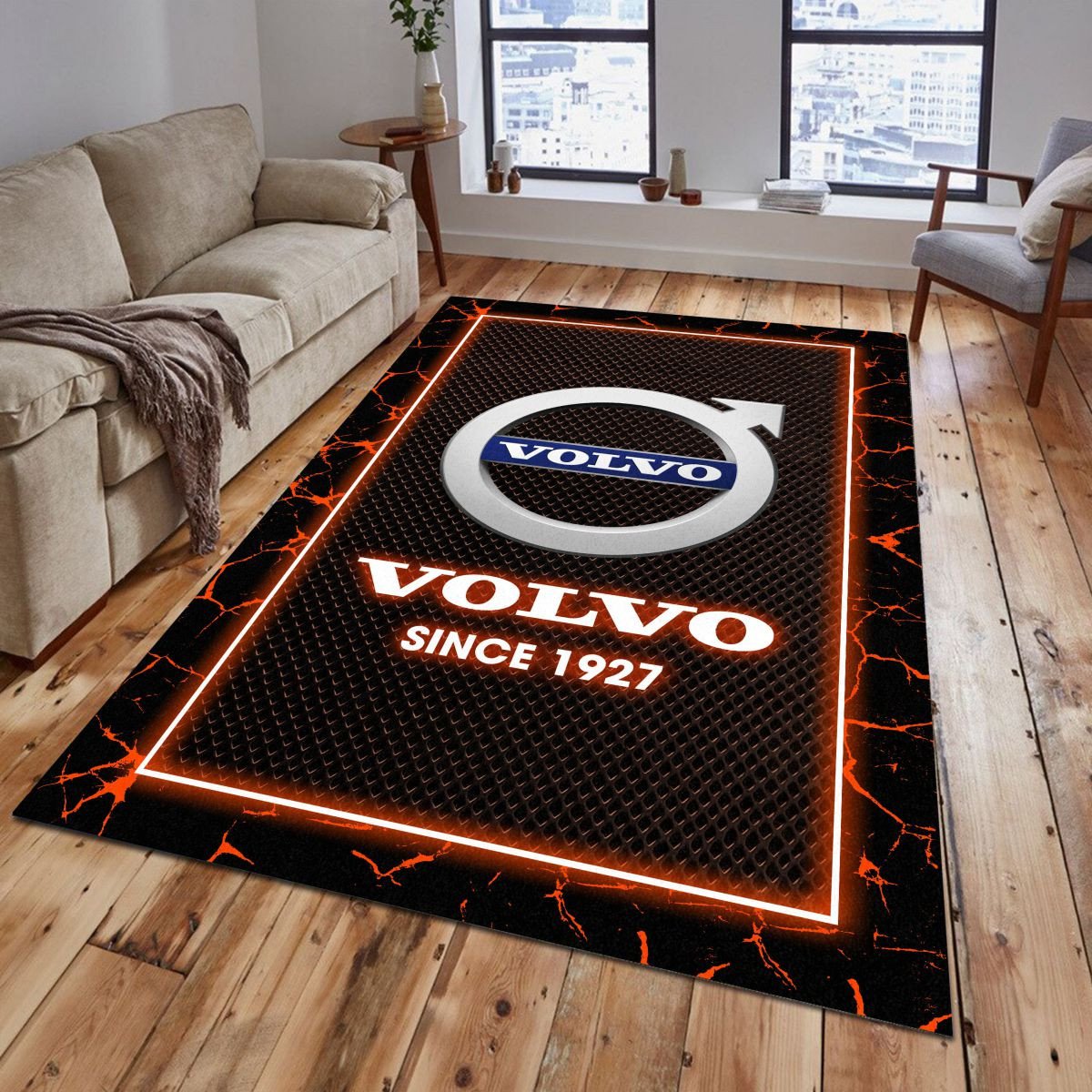 Volvo 06 Teppich - Teppich mit Automotiv-Motiv