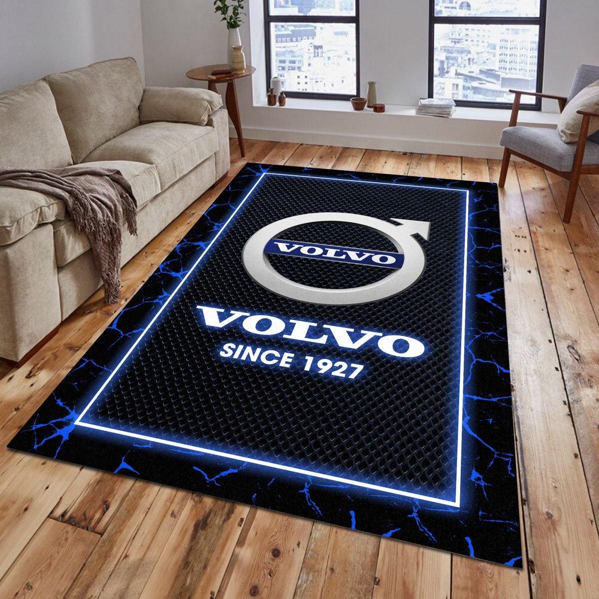 Volvo Teppich - Teppich mit Automotiv-Motiv