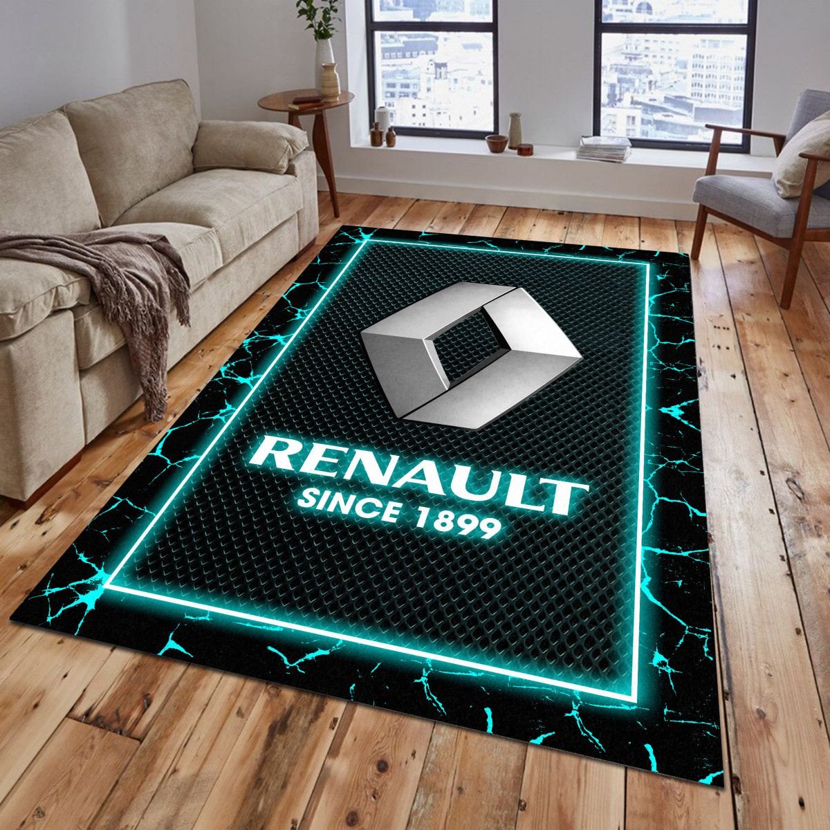 Renault 04 Teppich - Teppich mit Automotiv-Motiv