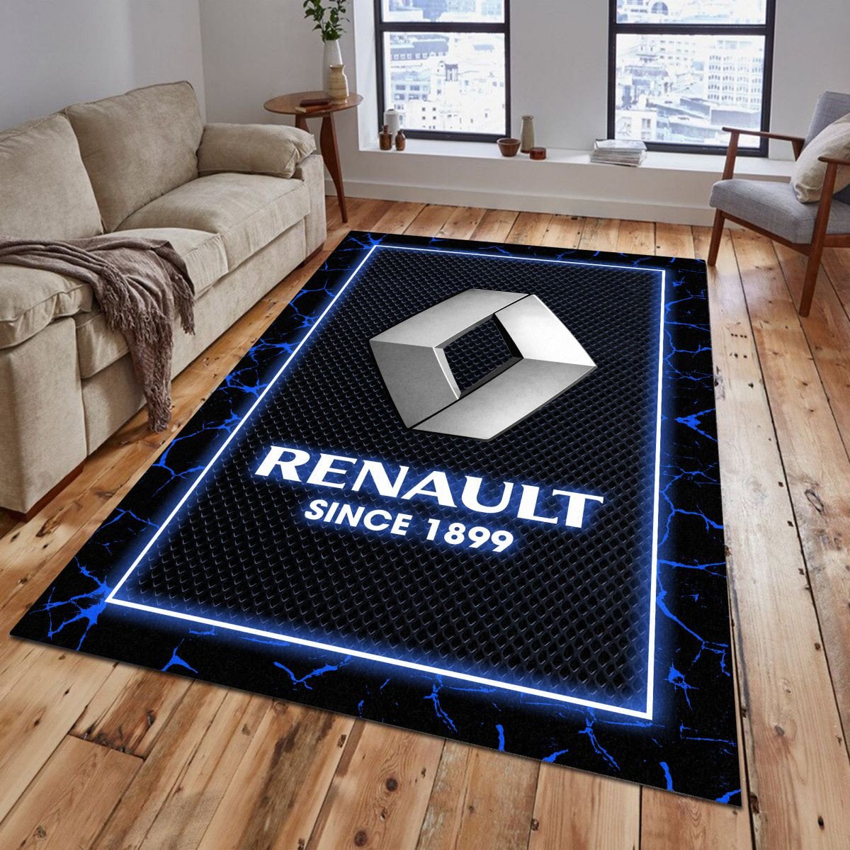Renault 02 Teppich - Teppich mit Automotiv-Motiv