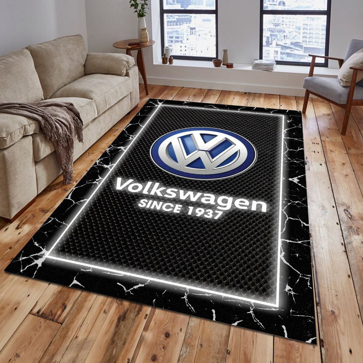 Volkswagen 05 Teppich - Teppich mit Automotiv-Motiv