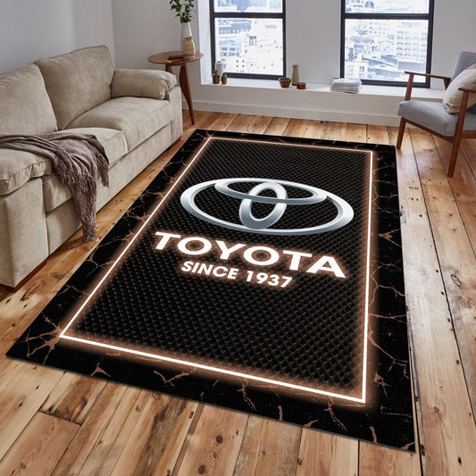 Toyota 03 Teppich - Teppich mit Automotiv-Motiv