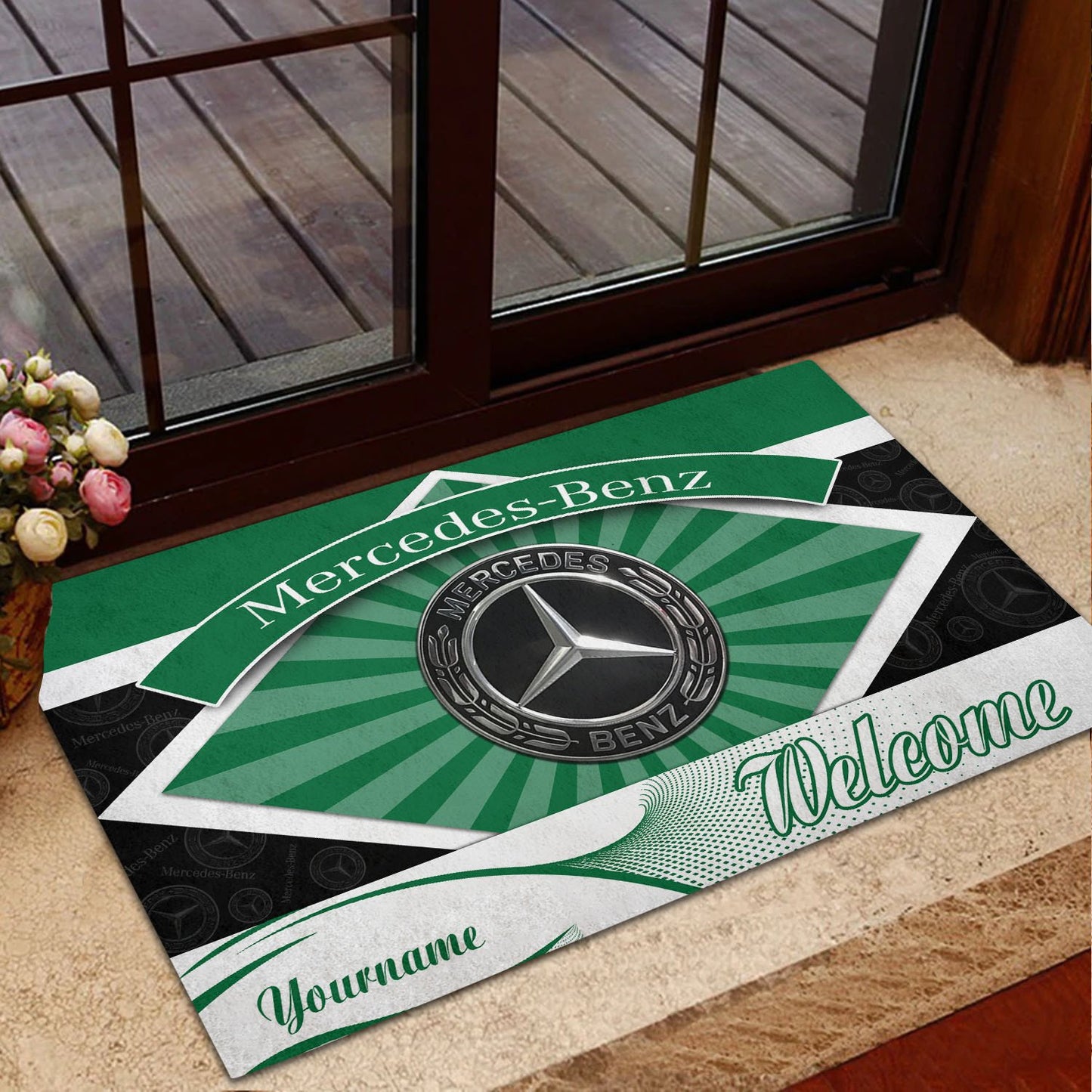 Mercedes-Benz 05 Teppich - Teppich mit Automotiv-Motiv