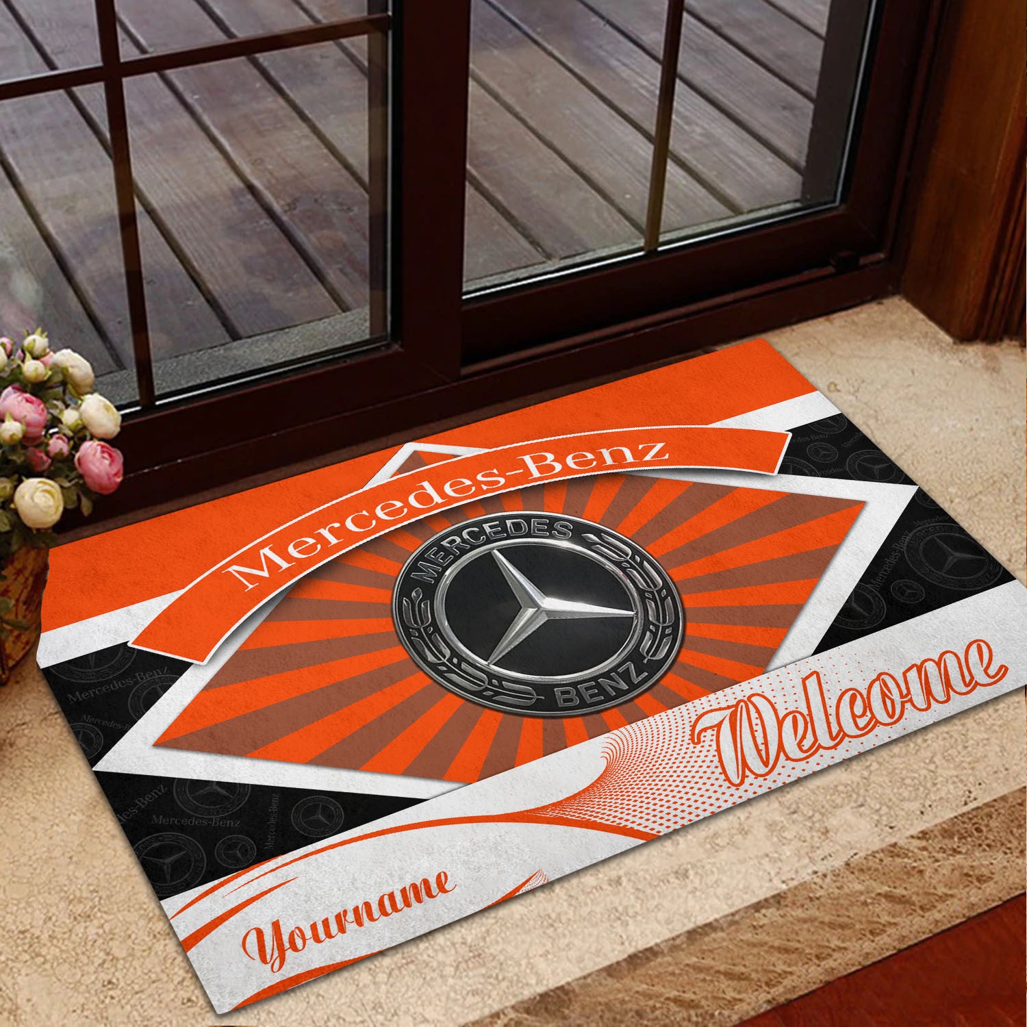 Mercedes-Benz 06 Teppich - Teppich mit Automotiv-Motiv