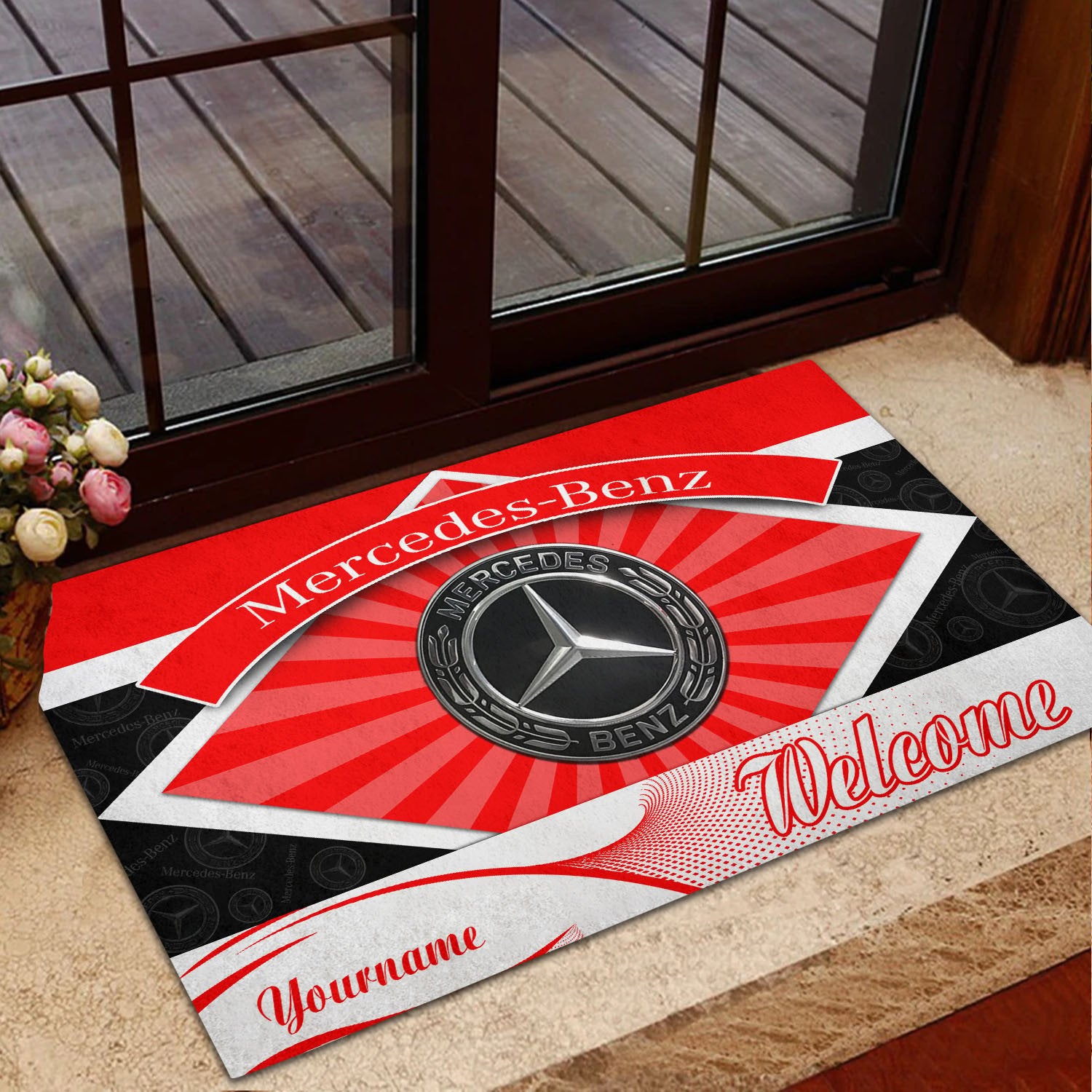 Mercedes-Benz 07 Teppich - Teppich mit Automotiv-Motiv
