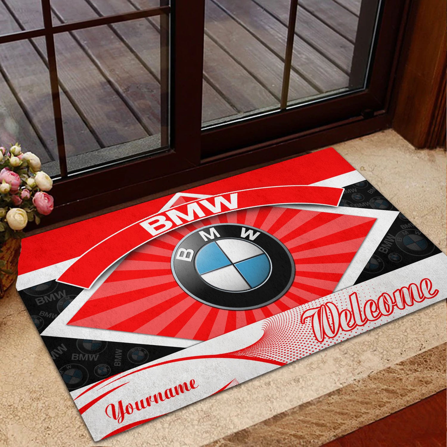 BMW Car 06 Teppich - Teppich mit Automotiv-Motiv