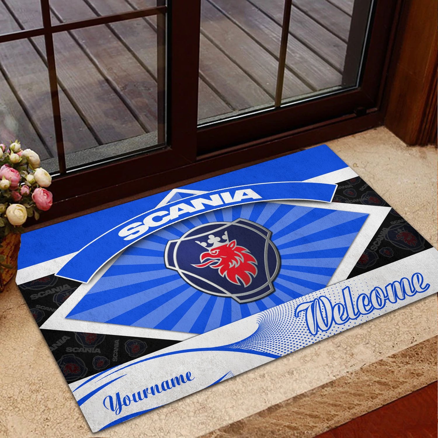 Scania Teppich - Teppich mit Automotiv-Motiv