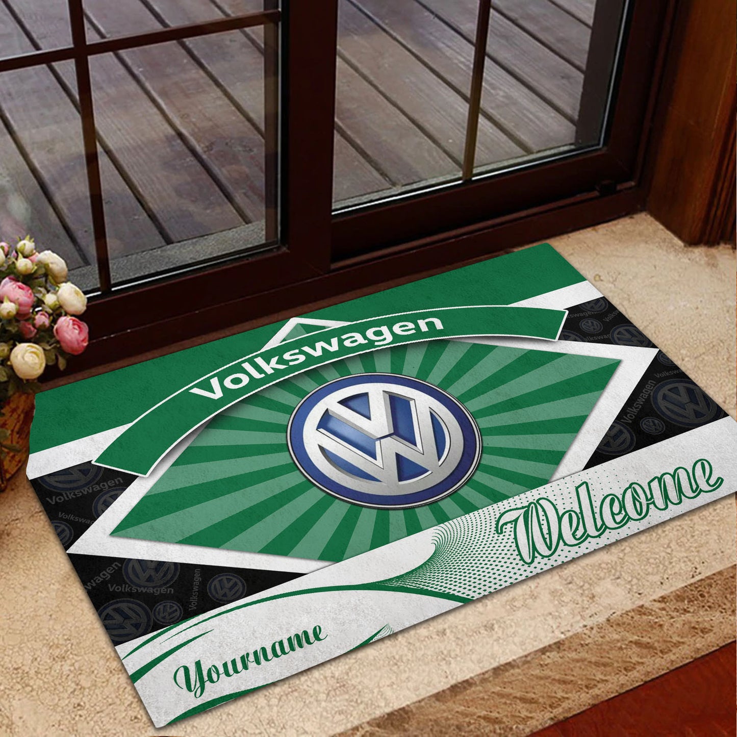 Volkswagen 04 Teppich - Teppich mit Automotiv-Motiv