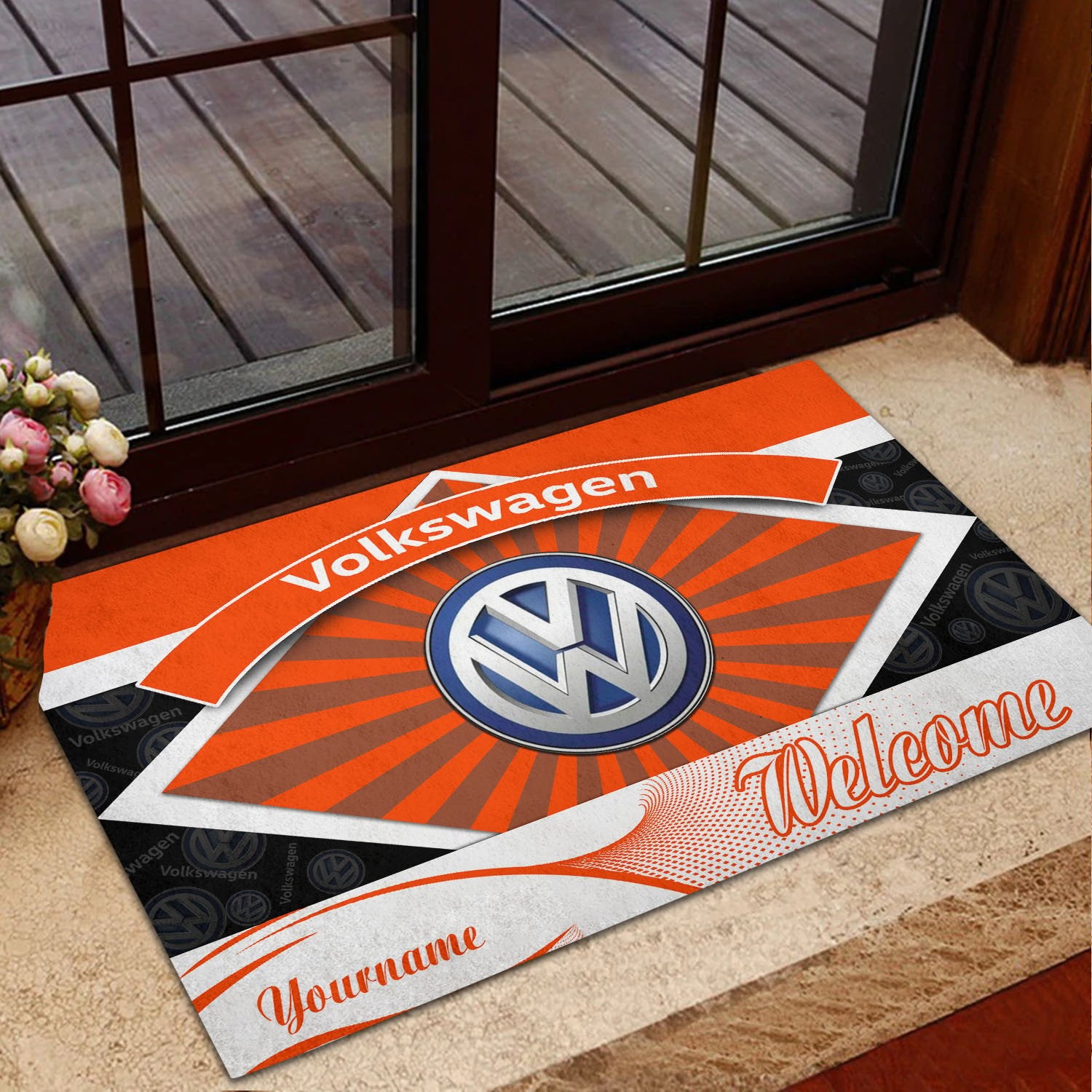 Volkswagen 05 Teppich - Teppich mit Automotiv-Motiv