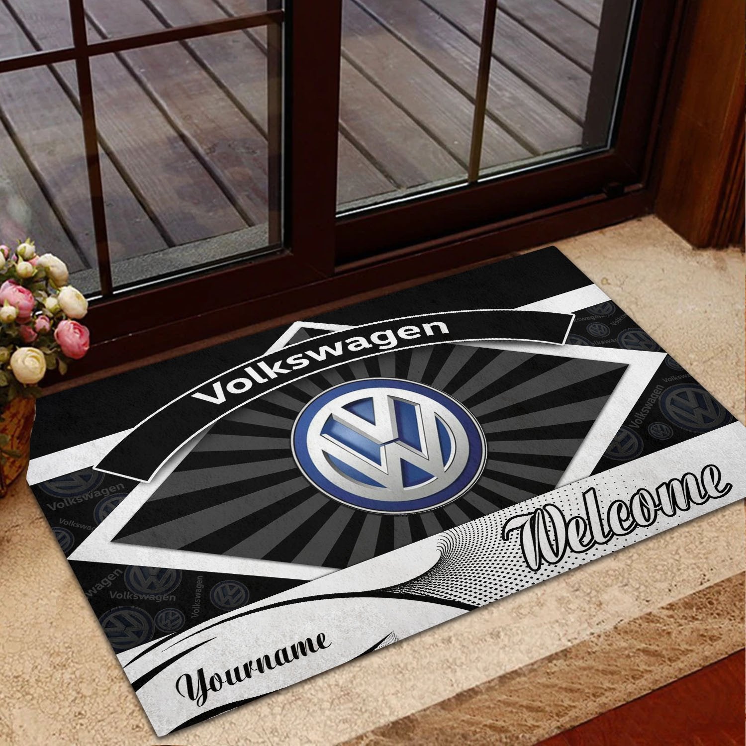 Volkswagen 07 Teppich - Teppich mit Automotiv-Motiv