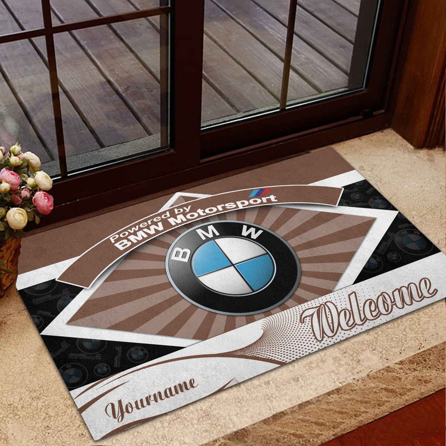 BMW Motorsport 02 Teppich - Teppich mit Automotiv-Motiv