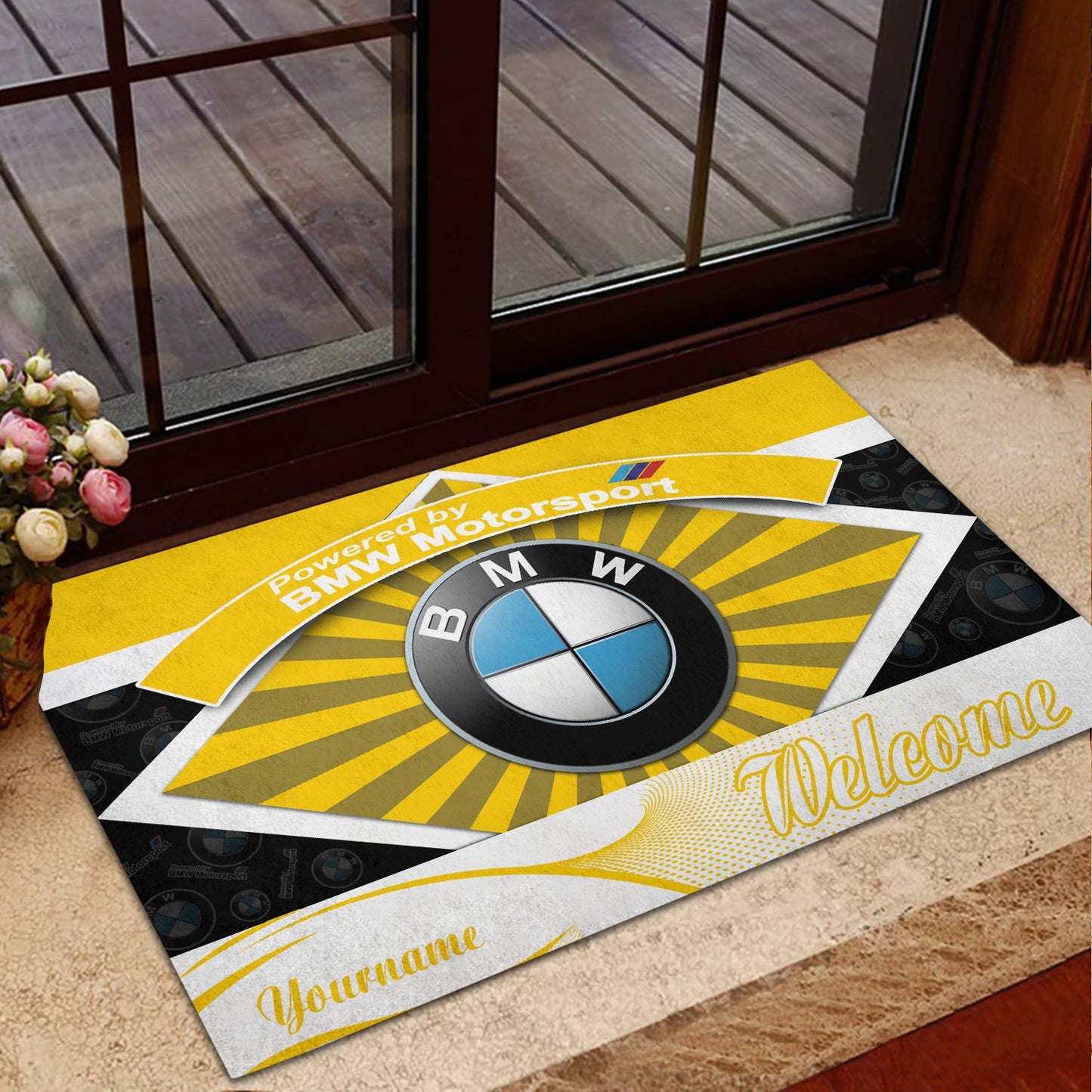 BMW Motorsport 08 Teppich - Teppich mit Automotiv-Motiv