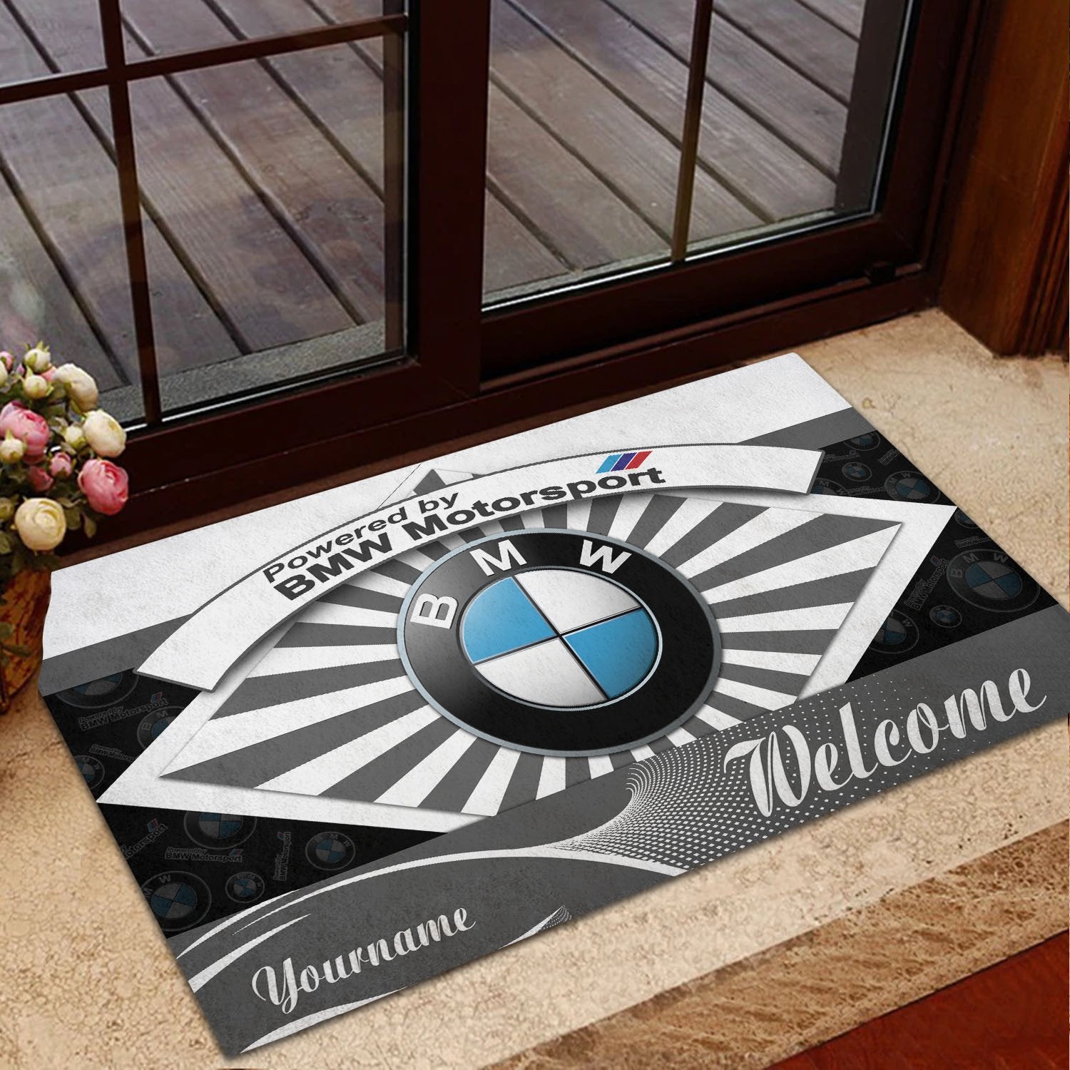 BMW Motorsport 09 Teppich - Teppich mit Automotiv-Motiv