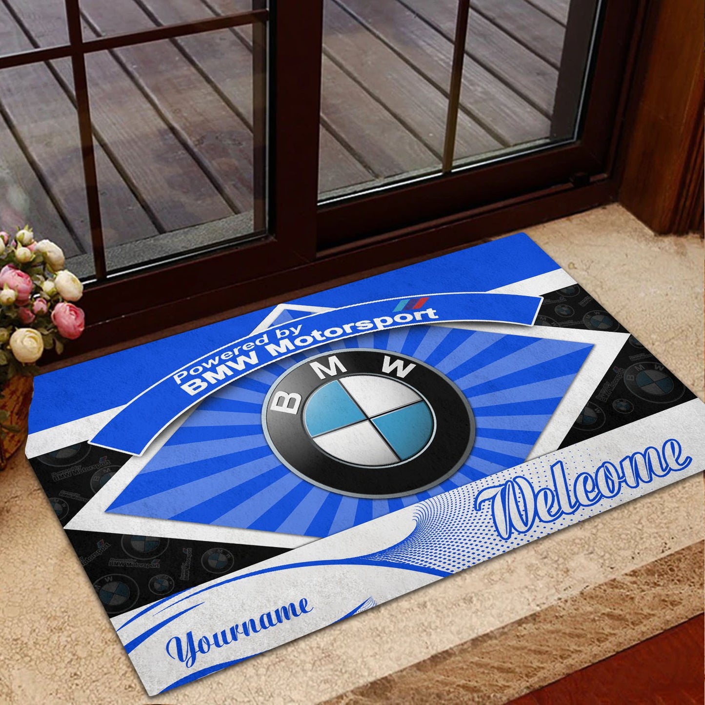 BMW Motorsport Teppich - Teppich mit Automotiv-Motiv
